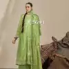 Heer-Hasinah-Pure-cotton-suit-set-olive-green