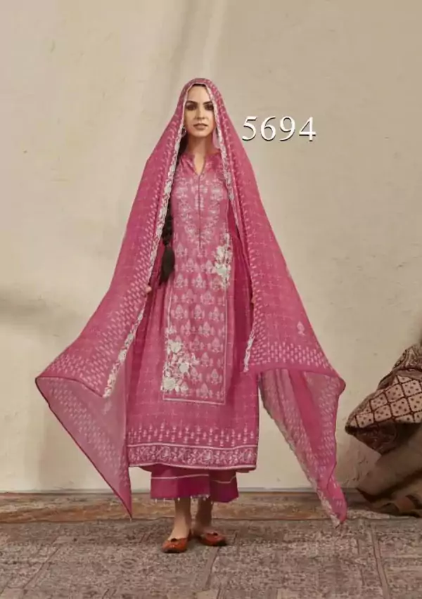 Heer-Hasinah-Pure-cotton-suit-set-pink