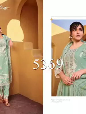 Jay-vijay-khaab-silk-suits-for-women-green