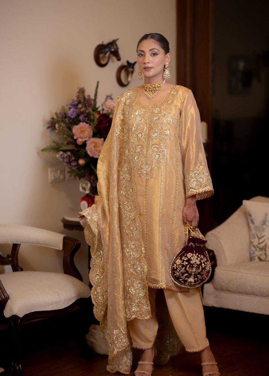 Pakistani Designer Punjabi Suits Indian Readymade Salwar Kameez All Size  Dresses | eBay