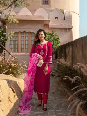 New Punjabi Suit Design 2023 | Pink - Fashion Doctorz