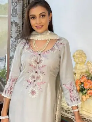 Punjabi Suits Trending Suits For Girls Grey