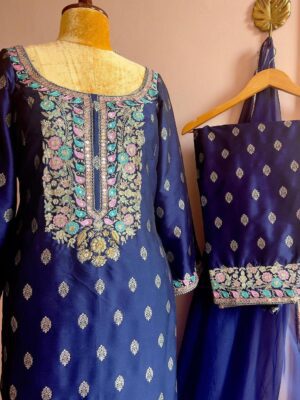 Blue Punjabi Suit