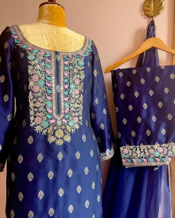 Blue Punjabi Suit