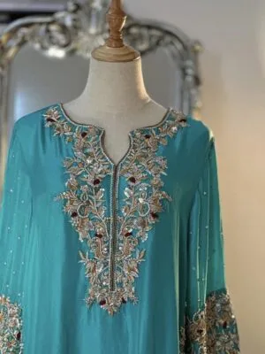 Hand Embroidery Suit Design | Punjabi Suit
