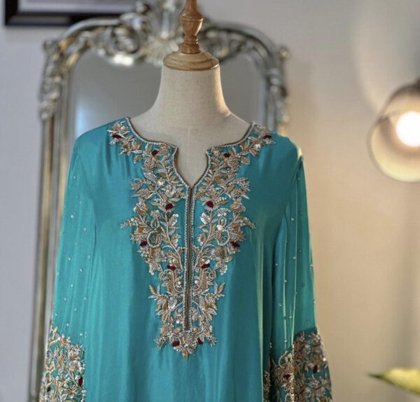 Hand Embroidery Suit Design | Punjabi Suit