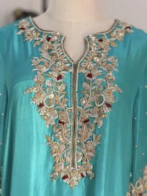 Hand Embroidery Suit Design | Punjabi Suit