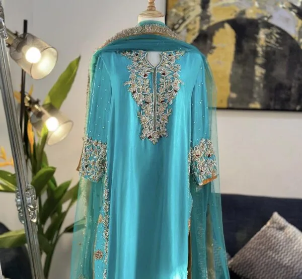 Hand Embroidery Suit Design | Punjabi Suit