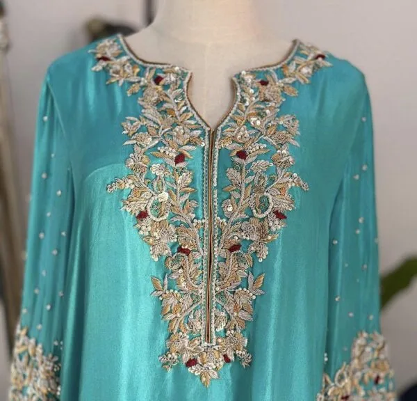 Hand Embroidery Suit Design | Punjabi Suit