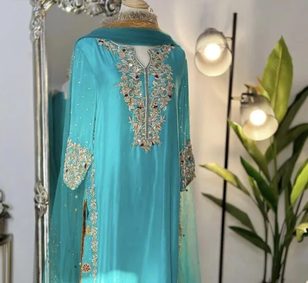 Hand Embroidery Suit Design | Punjabi Suit