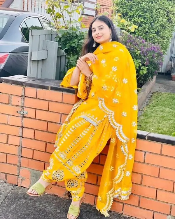 Punjabi Suits | Punjabi Outfit | Yellow