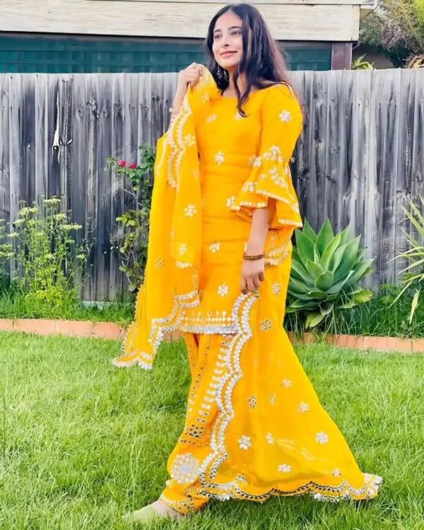 Punjabi Suits | Punjabi Outfit | Yellow