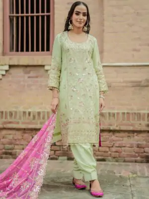 Punjabi Suits | Punjabi Outfit | Green