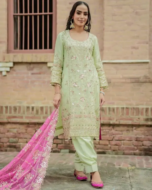 Punjabi Suits | Punjabi Outfit | Green