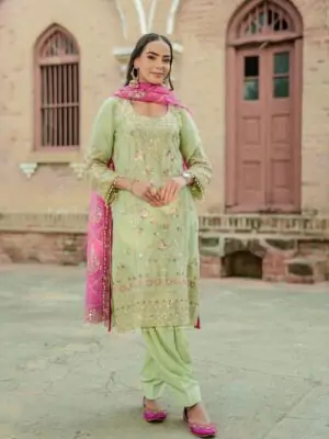 Punjabi Suits | Punjabi Outfit | Green