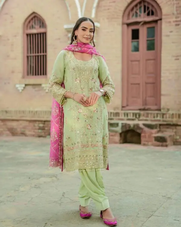 Punjabi Suits | Punjabi Outfit | Green