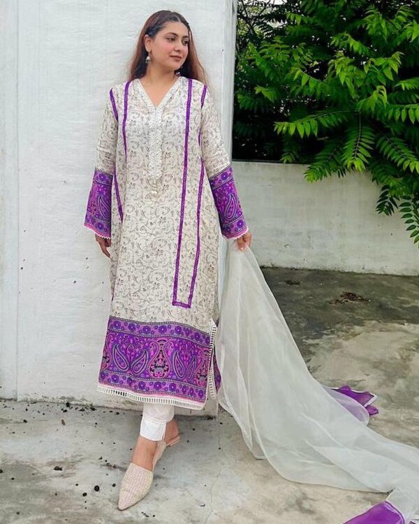 Ladies Punjabi Suit | New Punjabi Suit | White