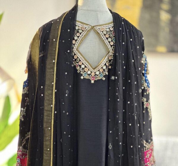Punjabi Dress | Punjabi Suit Design | Black Suit