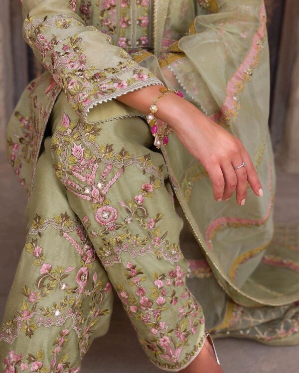 Punjabi Dress | Punjabi Suit Design | Green Suit