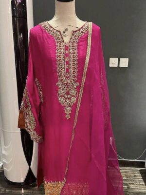 Punjabi Dress | Punjabi Suit Design | Pink Suit