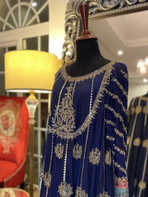 Punjabi Outfits | Punjabi Suit Design | Blue