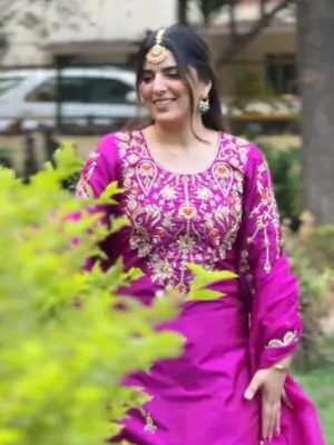 Latest Suit Design 2023 Party Wear | Pink Suit Punjabi