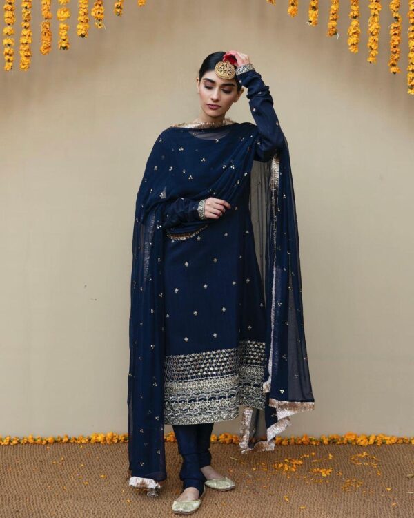 Punjabi Suit | Latest Suit Design | Blue