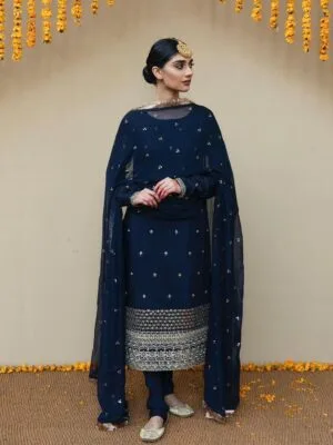 Punjabi Suit | Latest Suit Design | Blue