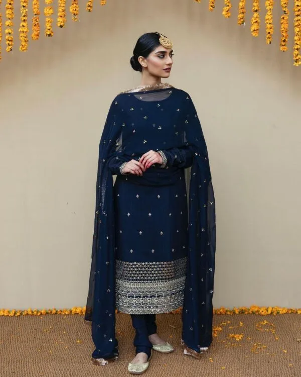 Punjabi Suit | Latest Suit Design | Blue