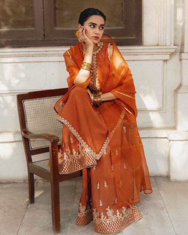Punjabi Suit | Latest Suit Design | Orange