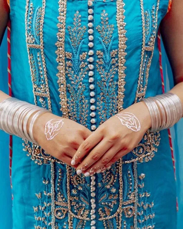 Punjabi Wedding Outfit | Punjabi Suit Design | Bluee Suit