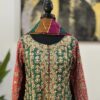 Punjabi Wedding Outfit | Punjabi Suit Design | Green Handwork