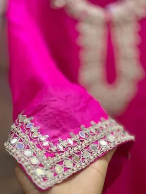 Simple Punjabi Suit Design | Salwar Kameez | Pink