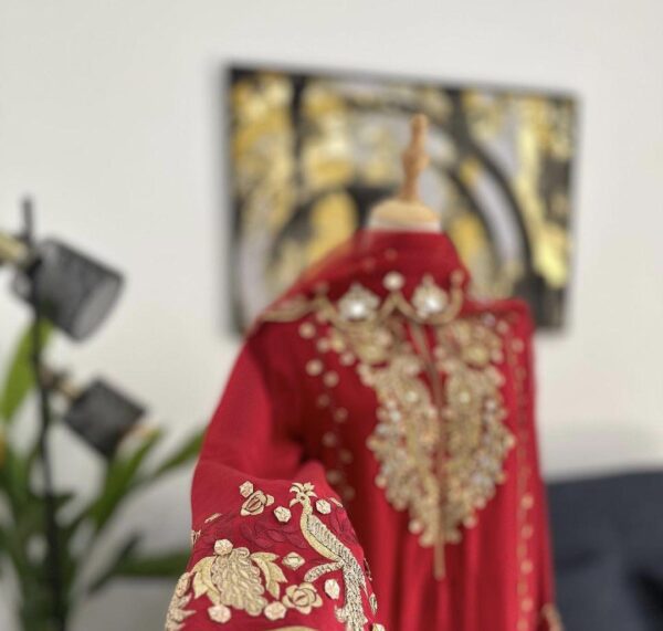 Simple Punjabi Suit Design | Salwar Kameez | Red
