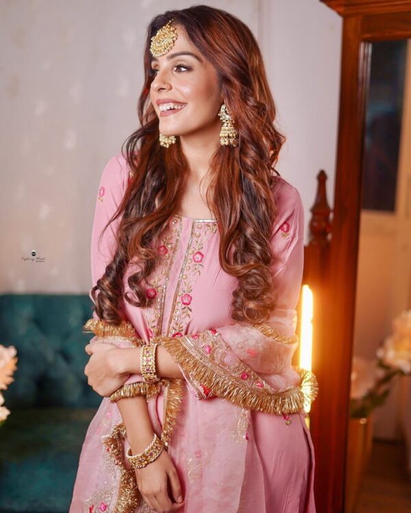 Designer Boutique Punjabi Suit Pink
