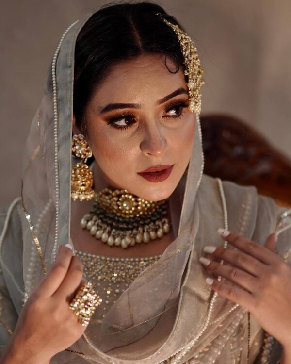 Punjabi Designer Suit Royal Silver
