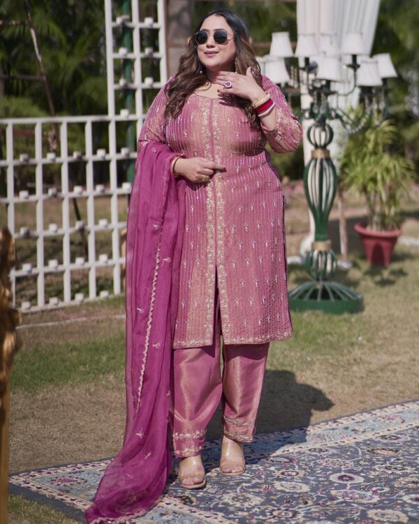Trending Punjabi Suits Pink
