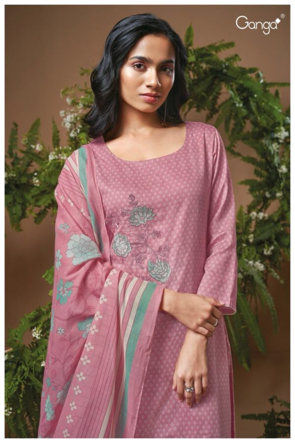 ganga fashion greer printed cotton suits for women