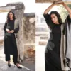 Omtex suits Husnara Muslin silk suits for women | Black