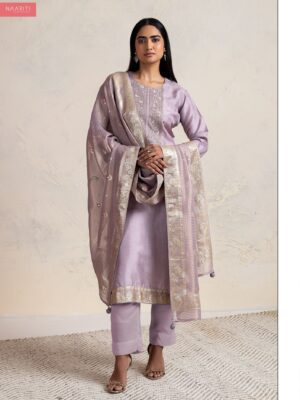 naariti suits designer silk suits for ladies with handwork