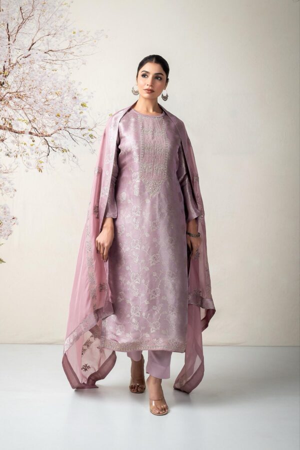 naariti tissue silk suits