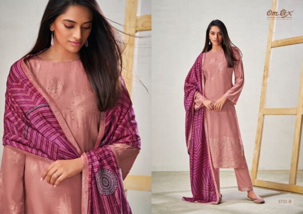 omtex silk suits for women