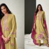 Omtex sur pure silk suits for women | yellow