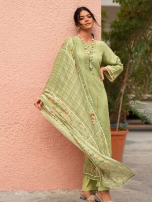 varsha fashion zarina soft banarasi silk suits