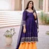 Fancy Punjabi Suit | Purple