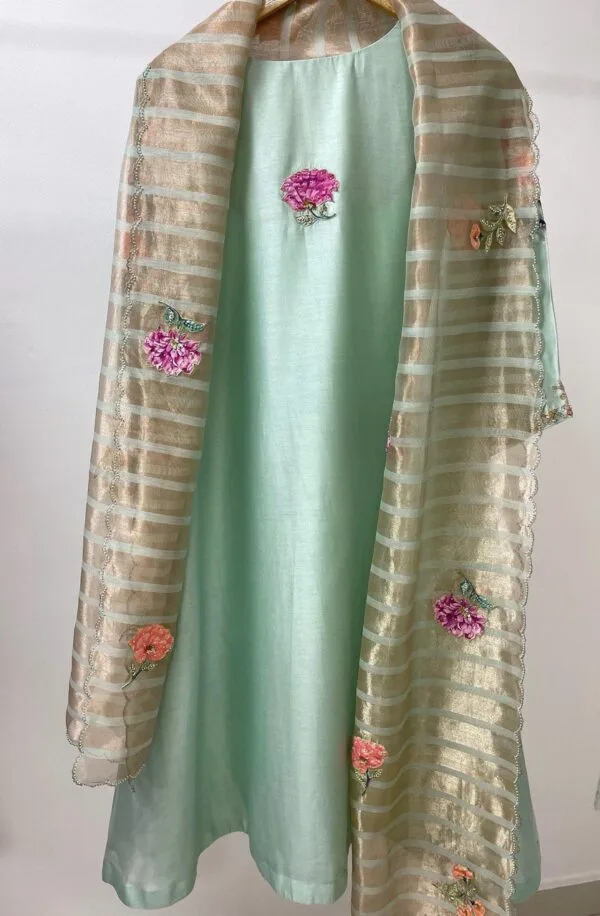 green punjabi suit online boutique