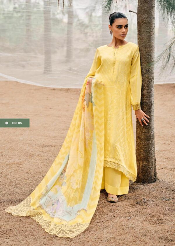 Latest Varsha Costal Dreams | Designer Cotton Suits | Yellow