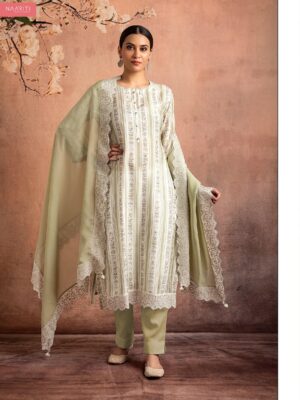 Naariti Auror Muslin silk suits for women | Lemmon