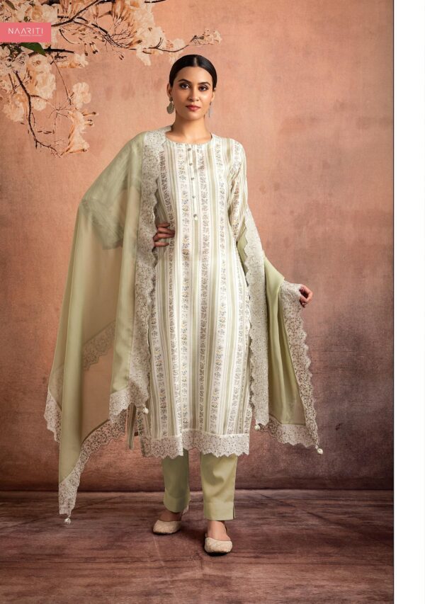Naariti Auror Muslin silk suits for women | Lemmon