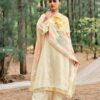 Varsha: Costal Dreams Designer Cotton Suits | Royal Lemon